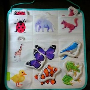 Lovevery soft animal match game